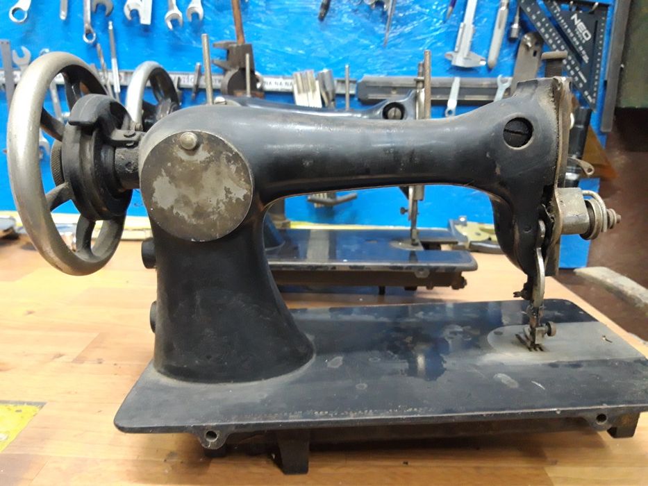 Maszyna do szycia, durkopp, antyk, wystrój wnętrz