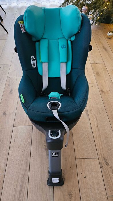 GB Vaya i-Size Cybex Fotelik 0-18kg obrotowy zadbany baza 360° zielony