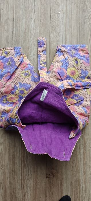 Pajacyk spodenki kombinezon w kwiaty 68