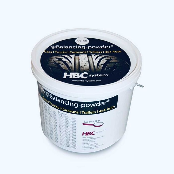 Proszek do wyważania kół (Balancing powder 7,5 Kg) - HBC Systems