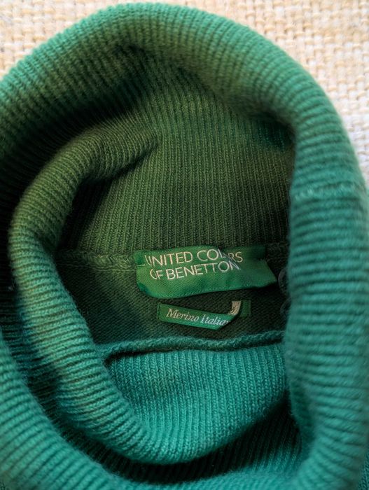 golf wełniany damski Benetton