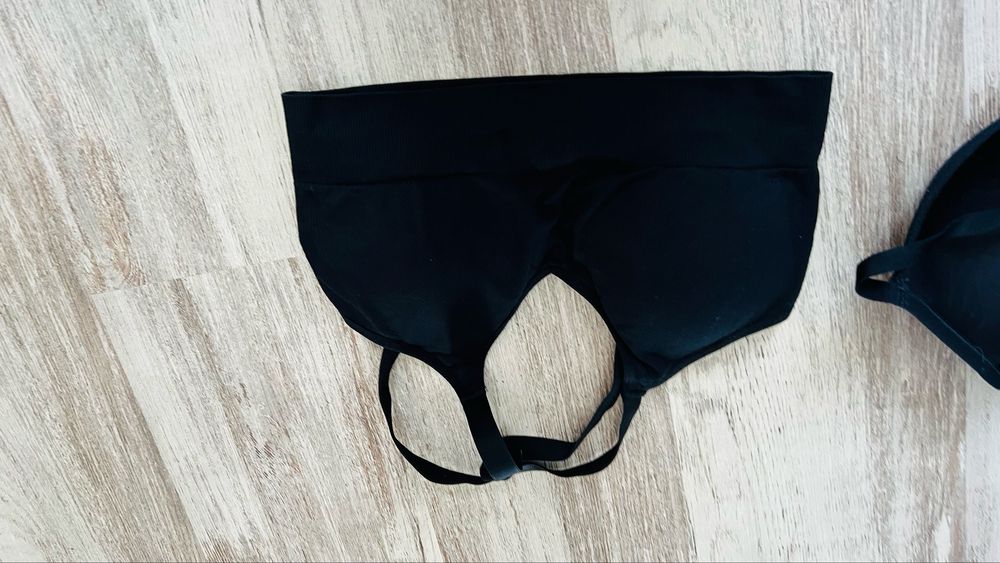 Biustonosz sportowy 85B h&m 2 sztukio