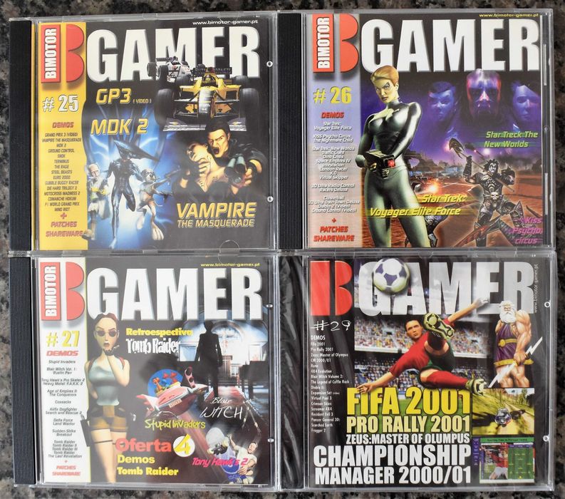 BGamer (Bimotor): CDs with Programs/Games/Demos64297829209217120