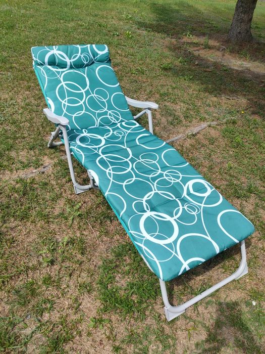 Leżanka ogrodowa TILLATOBA zielona