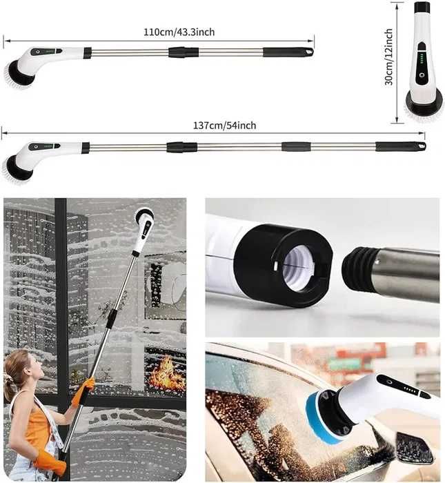 Elektryczna szczotka do czyszczenia bezprzewodowa