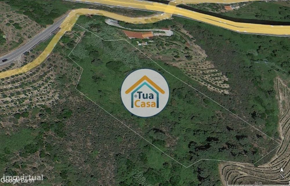 Terreno Rústico/Urbano com Casa em Ruínas – Parada de Cunhos- Vila Rea