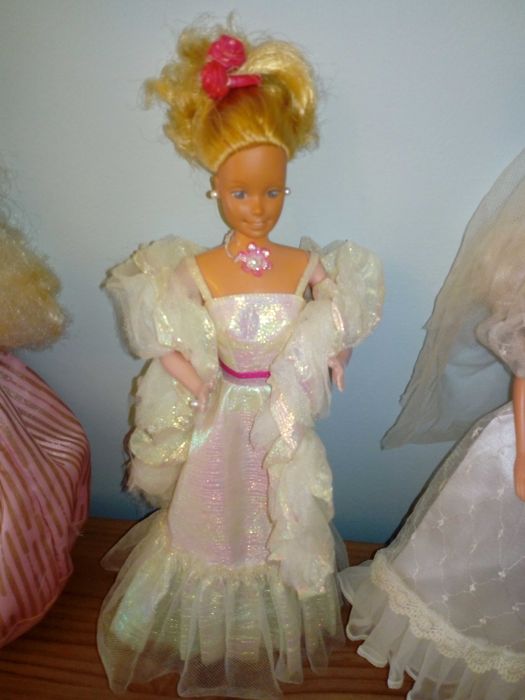 Barbies  80's Cristal, Jewel Secrets, Noiva, Ken, roupas e acessórios