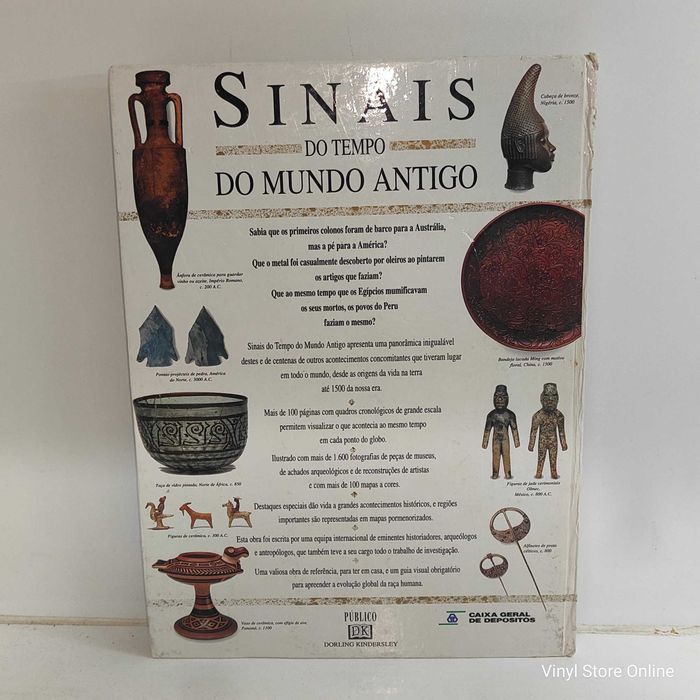Livro - Chris Scarre - Sinais do Tempo Do Mundo Antigo - Ref: Par7