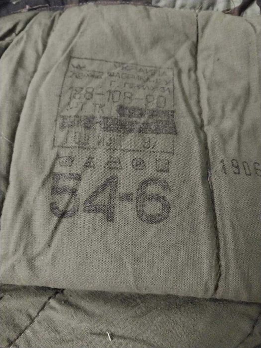 Штани камуфляж чрловічі теплі р . 54-6 батал