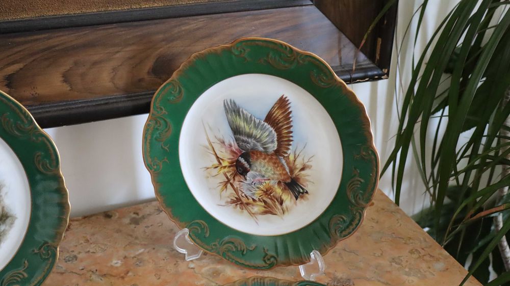 Conjunto de seis pratos da Vista Alegre " Mousinho"