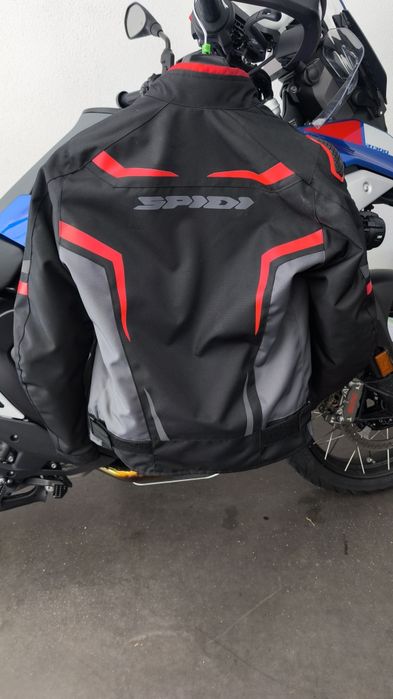 Casaco Moto Spidi Race-evo H2out red/black completamente NOVO