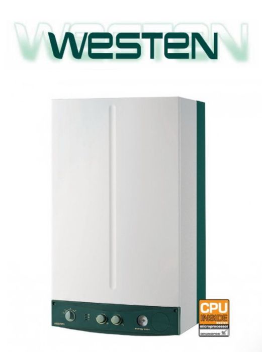 Газовий котел Westen Energy 280i настінний 28квт Б/у