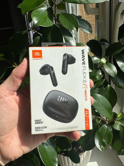 Słuchawki bezprzewodowe JBL Wave Flex 2 czarne TOMI-TECH