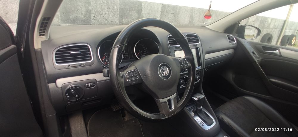 Volante pele multifunções VW