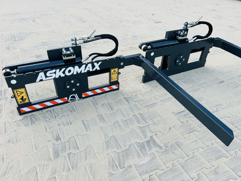 OBROTNICA do Wózka Widłowego Ciągnika Ładowarki Wywrotnica skrzyń