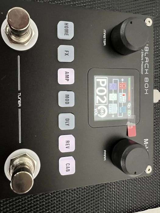 Гитарный процессор эффектов Annblack box m vave  педаль гітарний