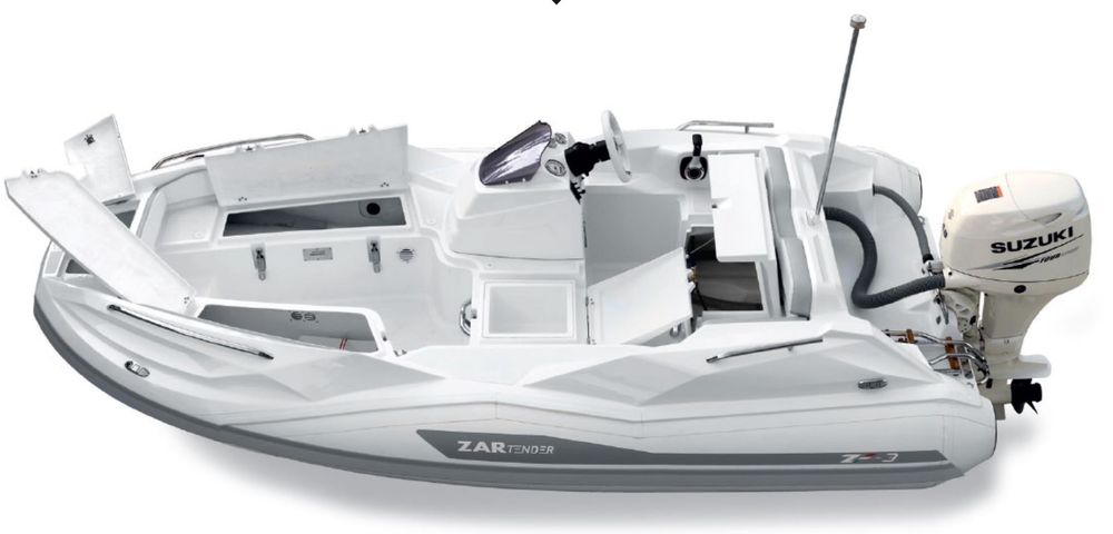 Luksusowy RIB ZAR Tender ZF3