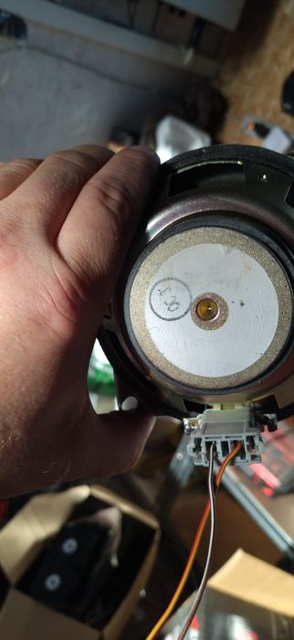 Głośniki wyciągnięte z auta ROVER