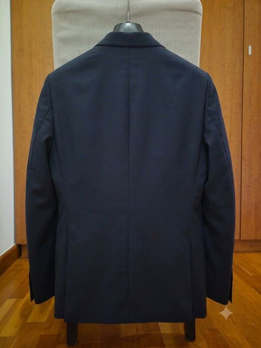 Casaco Blazer Homem Slim Fit EL GANSO Azul Navy - TAM 48 - Impecável!