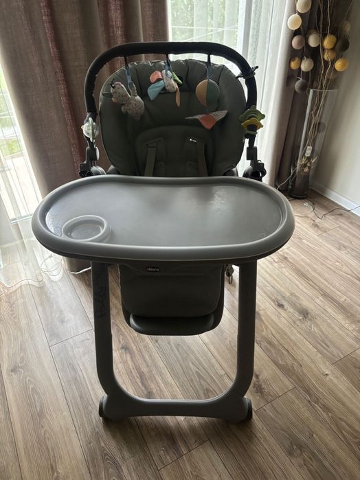 Krzesełko do karmienia Chicco Polly Magic Light Grey 0+