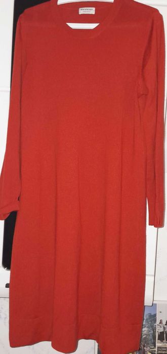 Сукня REPEAT трикотажна помаранчевого кольору, трикотажна,