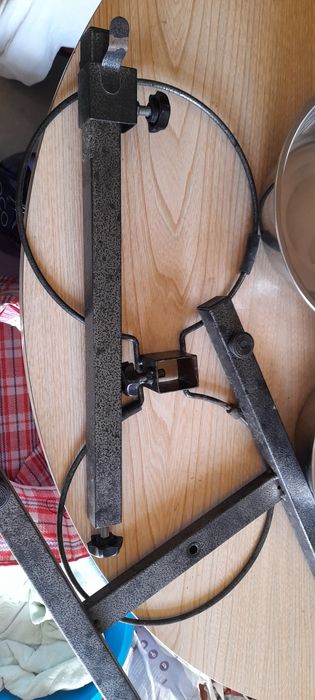 Comedouro duplo inox regulável