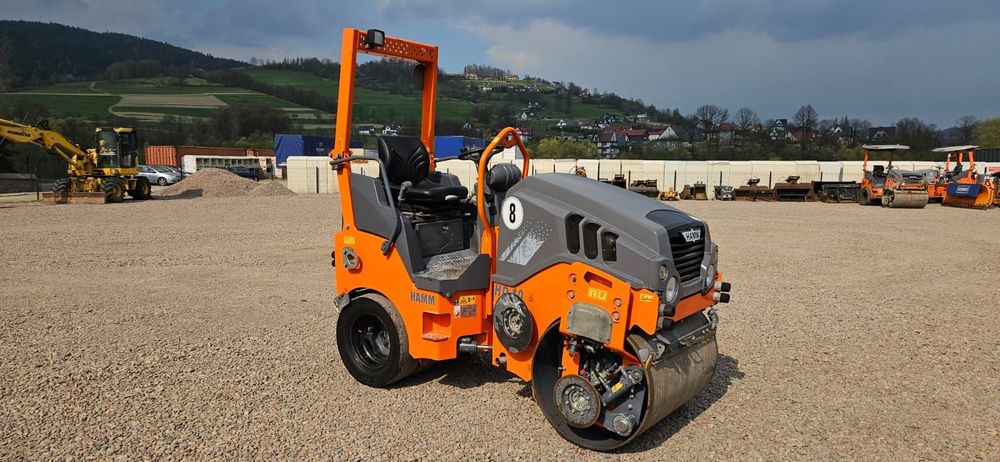 Hamm HD 10 VT  Walec HAMM HD 10 VT  guma stal