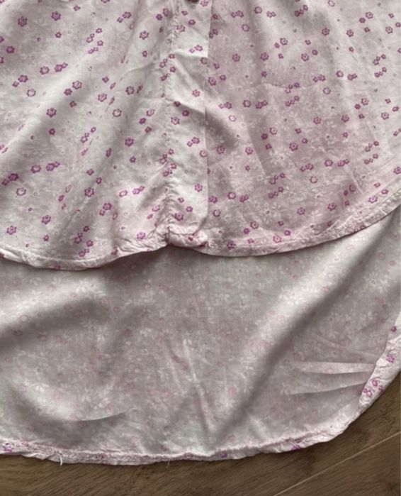 Różowa koszula z kwiatkami rozmiar XL New Collection