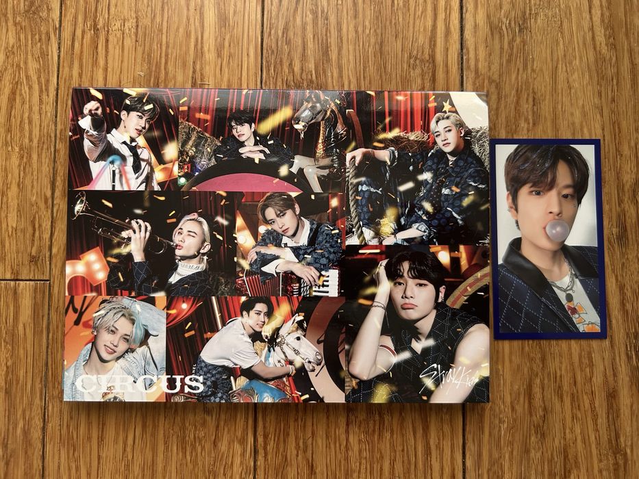 Japoński album Stray Kids Circus + karta Seungmina