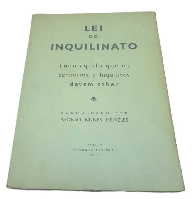 Lei do Inquilinato, de Afonso Nunes Meireles, 1973