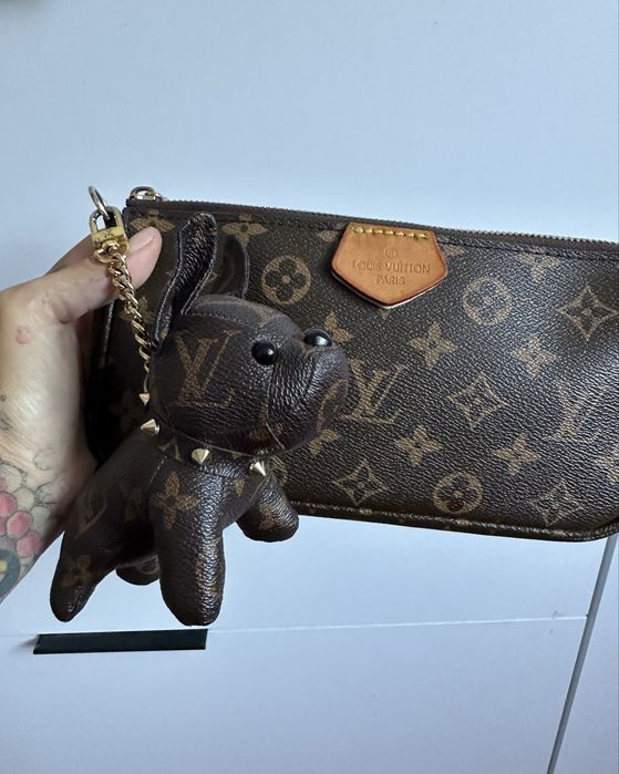 Louis Vuitton ! Брелок ! Луи Витон ! Собака ! Бульдог ! Крутой брелок ! Луи Витон