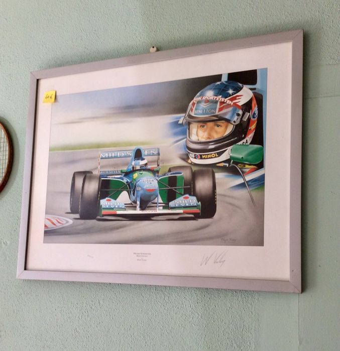 Serigrafias Michael Schumacher Benetton