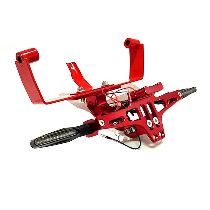 Suporte Matrícula Pisca e Luz para Italjet Dragster 125/200/250i/400