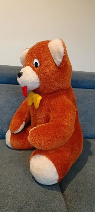 Duży miś maskotka, przytulanka wysokość 60 cm od pupy.