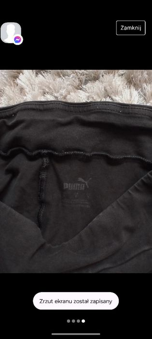 Legginsy czarne puma
