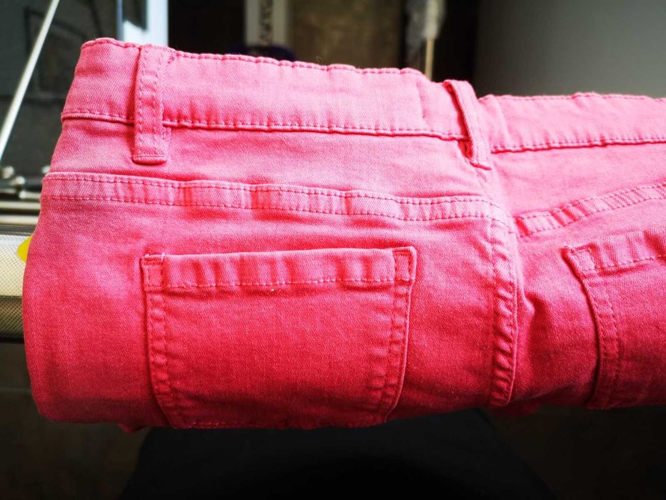 Calções de ganga rosa velho - ZY - 11-12 anos - NOVOS com etiqueta