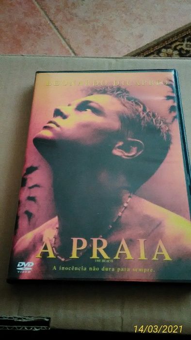 Dvd A PRAIA Filme de Danny Boyle Leonardo DiCaprio Tilda ENTREGA JÁ
