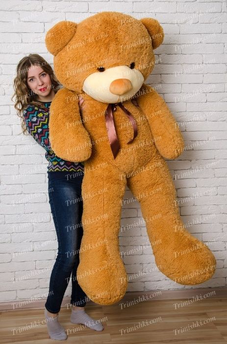 Ведмедик Рафаель 200 см. Великий і плюшевий)