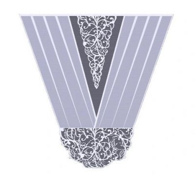 Firana panel ekranowy żakard 120 x 120 cm