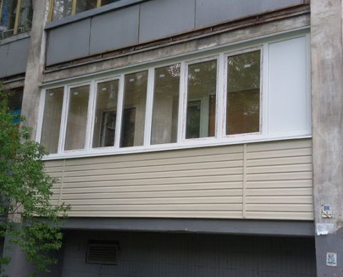 Балкон Киев под ключ в хрущовке цена, балкон с выносом цена Киев