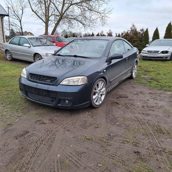 Zderzak przód kpl halogeny opc opel astra g z20h