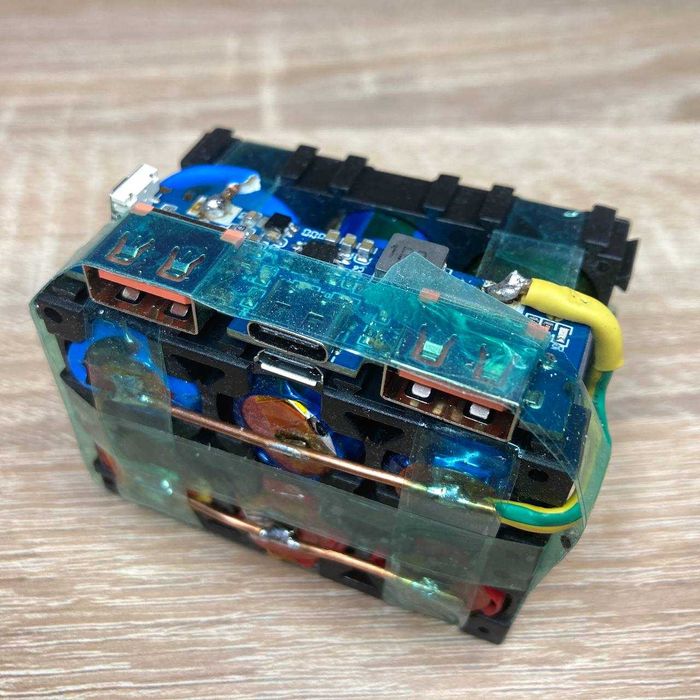 Контроллер павербанка LX-LBU2C, модуль UPS