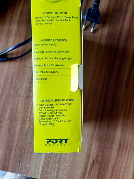 Microsoft Surface Carregador