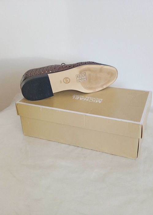 Брендові туфлі-оксфорди Michael Kors р.10 (26 см) на широку стопу