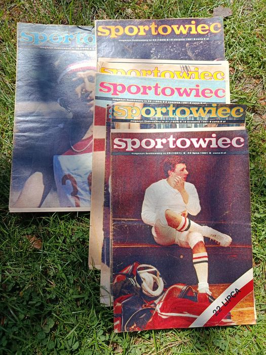 Sportowiec 1981 – 7 numerów – PRL – magazyn sportowy