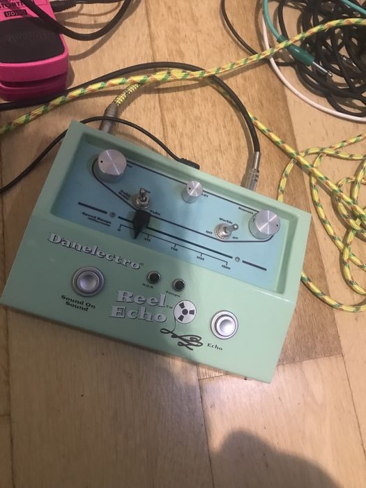 Danelectro DTE-1 Reel Echo Tape Simulator Pedal Avanca • OLX.pt