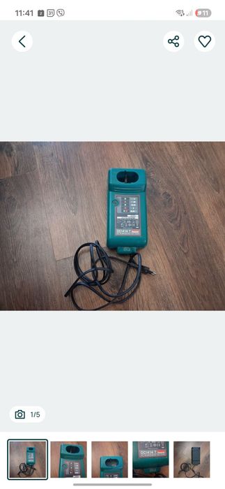 Makita DC1414 T ładowarka do akumulatorów , sprawna. Oryginał
