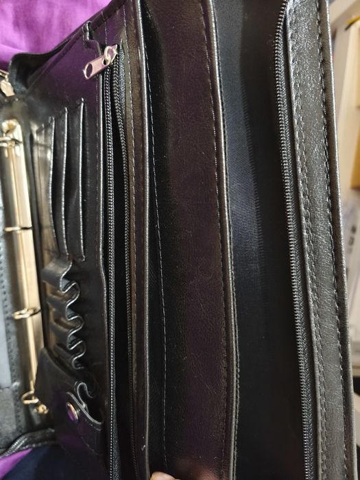 Aktówka teczka skórzana