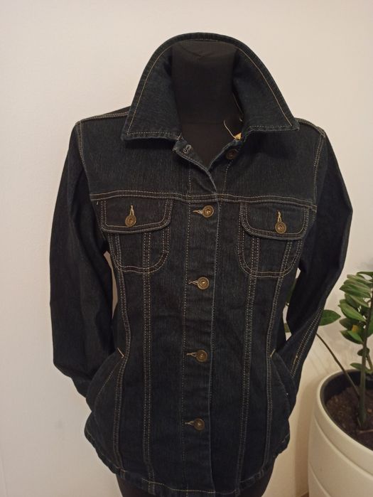 #Kurtka jeansowa  damska, ciemny granat. XTRM jeans.