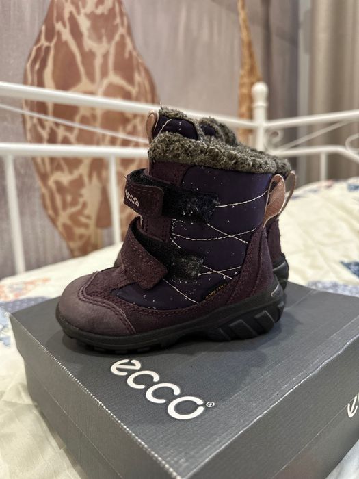 Зимові сапожки Ecco для дівчинки 22 розмір